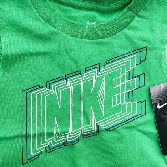 Brand New Nike Reverb Sleeveless Graphic Tee For Kids Size 2T - Picture 4 of 6